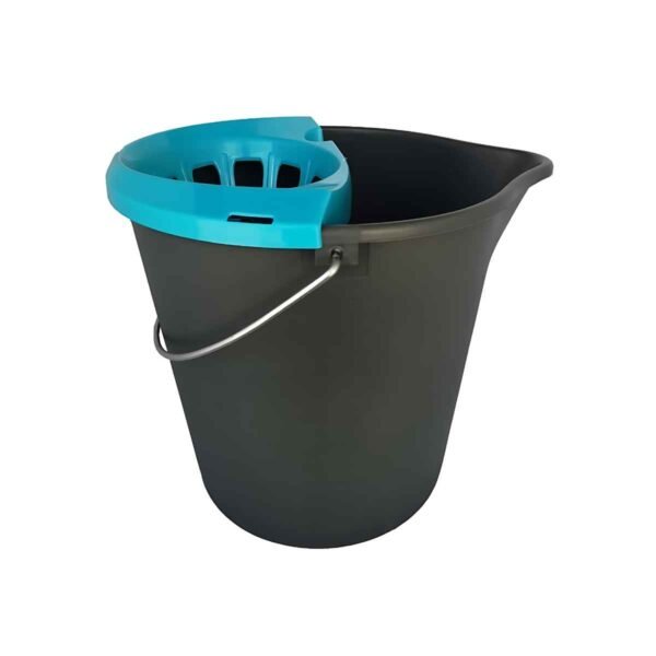 Cubo redondo con escurridor 12L