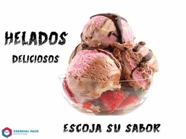 1 Tina de Helado 4 lts (Habana)