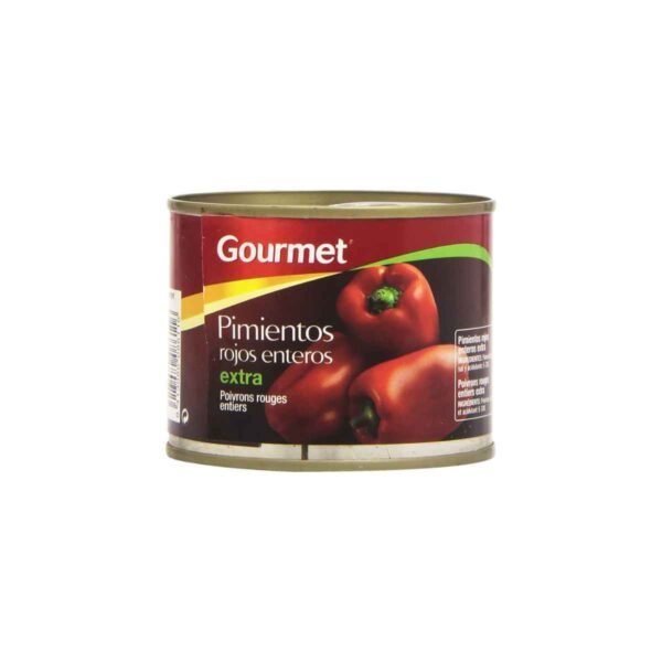 Pimiento Rojos Enteros Gourmet 125g