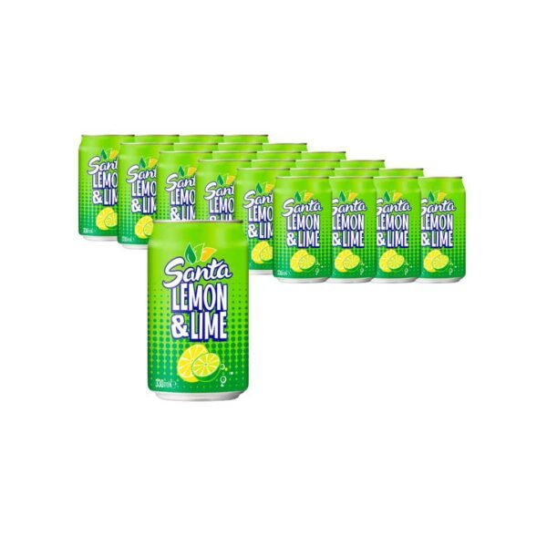 Refresco Gaseado Santa Limón Caja 24ud