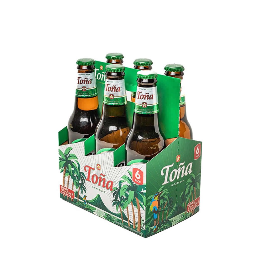 Cerveza de Botella Toña 350ml y 4,6% Pack 6ud