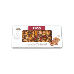 Turrón Picó de Cristal con Frutos Secos Calidad Suprema 150g