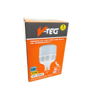 Bombillo LED Recargable 30W