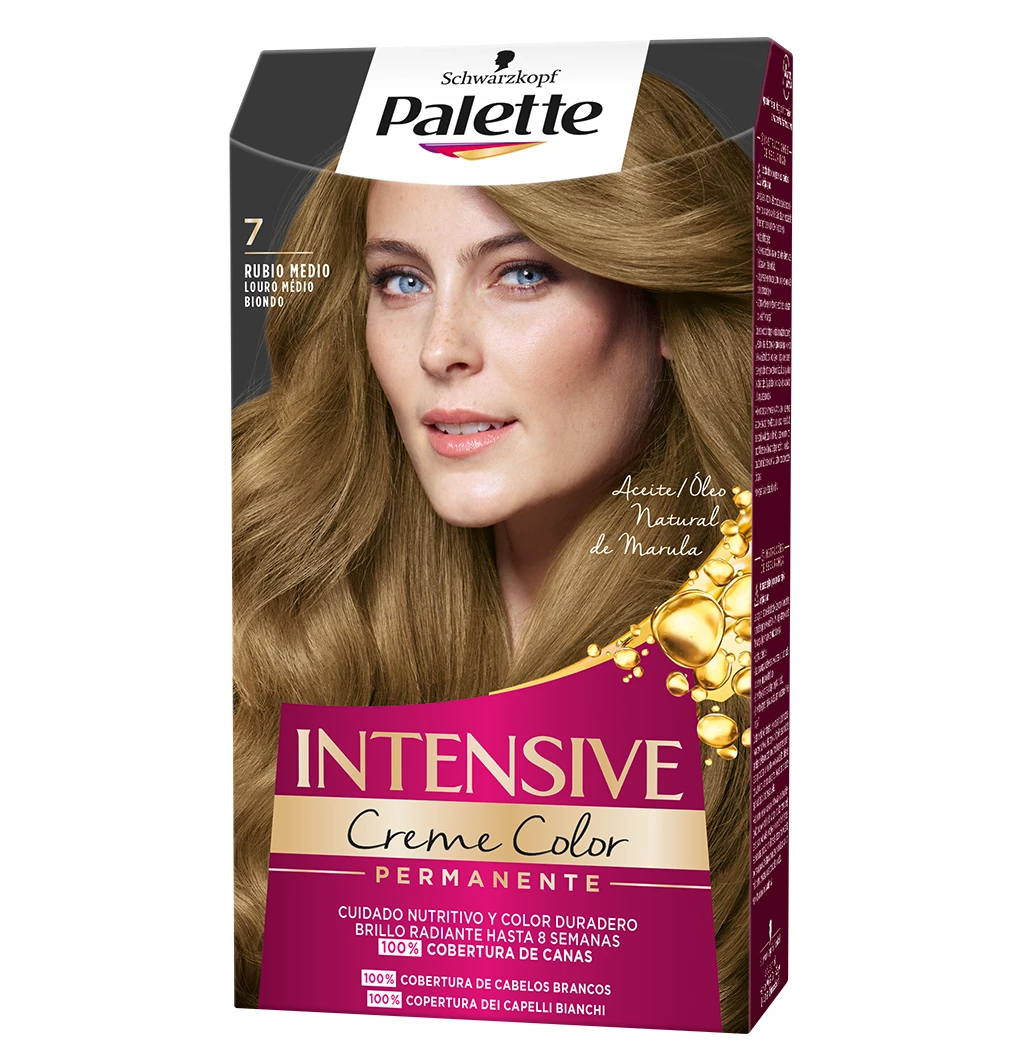 Tinte Palette Rubio Med. Cafe 7