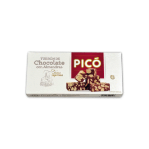 Turrón Picó de Chocolate Almendras 200g