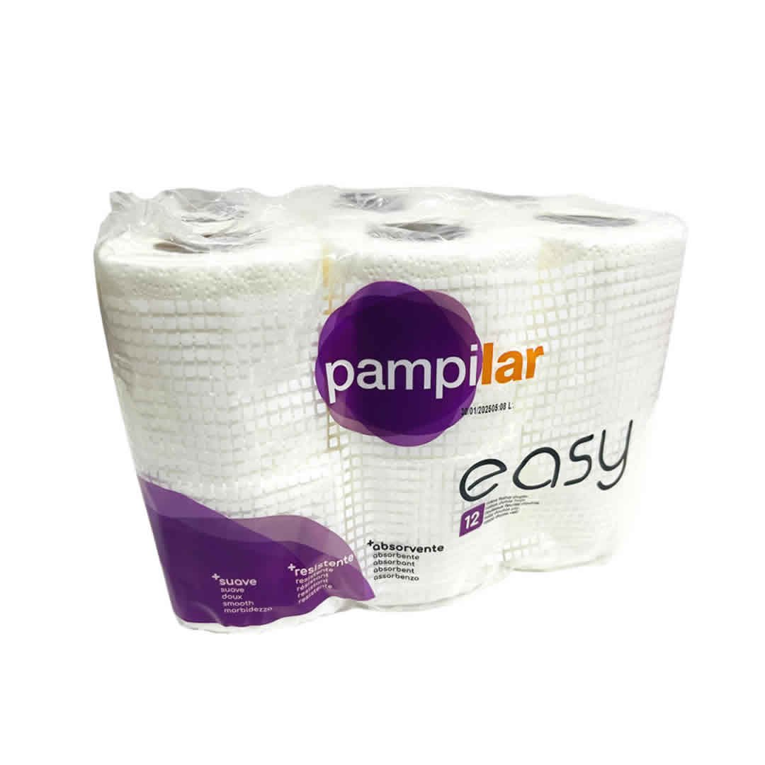 Papel HigiƩnico Doble Capa Pampilar 12uds