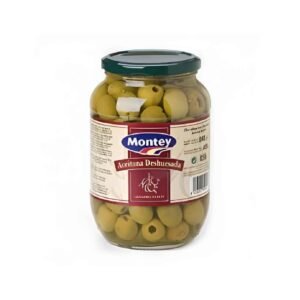 Aceituna Manzanilla Deshuesada Sabor Anchoa Montey 835ml