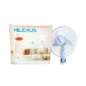Ventilador De Pared Recargable Milexus
